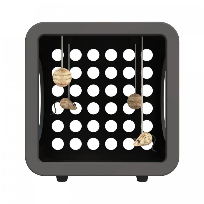 Jolly Pets Kitty Kasa Recreation ігрова зона для забав та відпочинку кота (темно-сіра) 