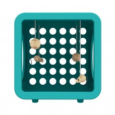 Jolly Pets Kitty Kasa Recreation ігрова зона для забав та відпочинку кота (синьо-зелена) 