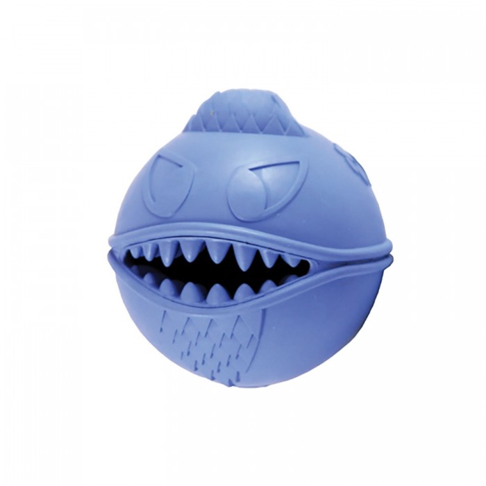 Jolly Pets JOLLY PETS MONSTER BALL іграшка для собак Монстр-м'ячик (синій) 9 см