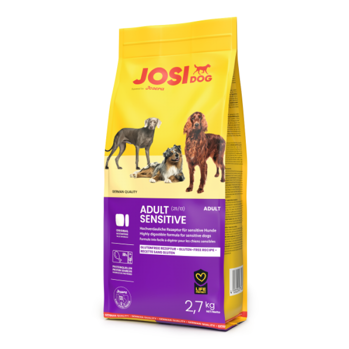 Josera JosiDog Adult Sensitive сухий корм для собак з чутливим травленням 2,7 кг
