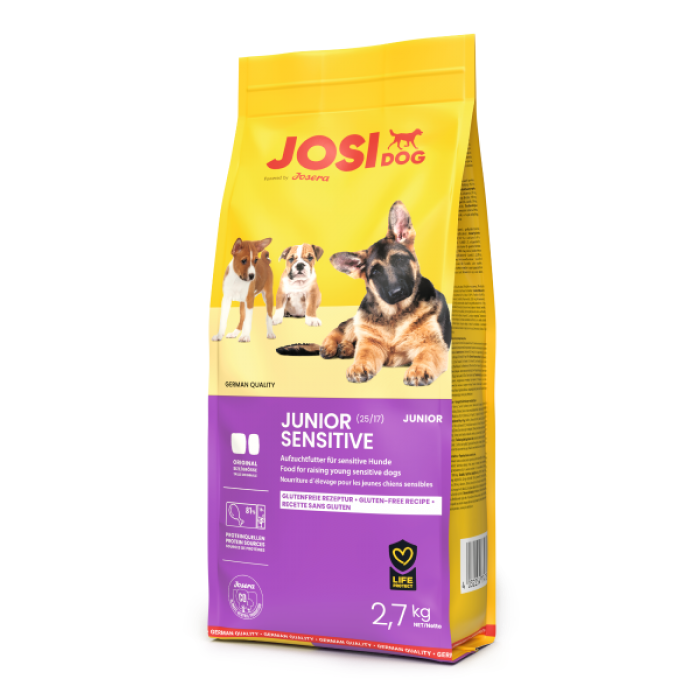 Josera JosiDog Junior Sensitive корм для молодих собак з чутливим травленням 2,7 кг