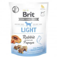 Brit Care Dog Snack Light Ласощі з кроликом і папаєю для собак, 150 г