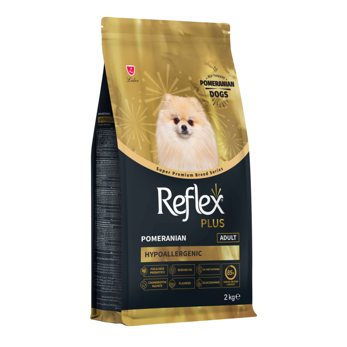 Reflex Plus Pomeranian Adult сухий корм для собак породи померанський шпіц 2кг
