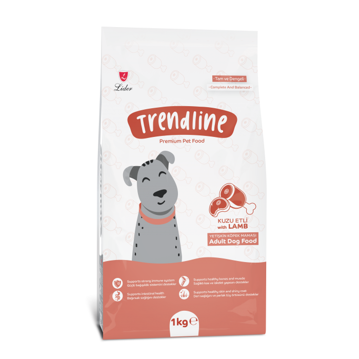 Trendline (Трендлайн) Повноцінний та збалансований сухий корм для собак з ягням та рисом