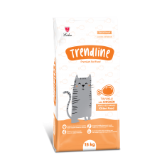 Trendline (Трендлайн) Повноцінний та збалансований сухий корм для кошенят з куркою 15кг.