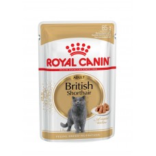 ROYAL CANIN BRITISH SHORTHAIR ADULT вологий корм для котів 85г