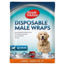 Simple Solution Disposable Male Wrap вологопоглинаючий поясок  L