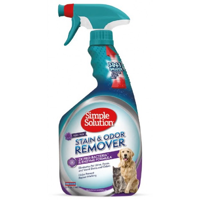 Simple Solution Stain & Odor Remover нейтралізатор з квітковим ароматом 945 мл 