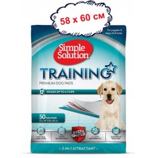 Simple Solution Training Premium Dog Pads пелюшки для собак 50 шт