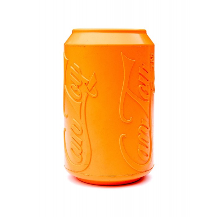 Iграшка SodaPup Can Toy – Orange (Кен Той Орандж) «Банка», помаранчева XL 
