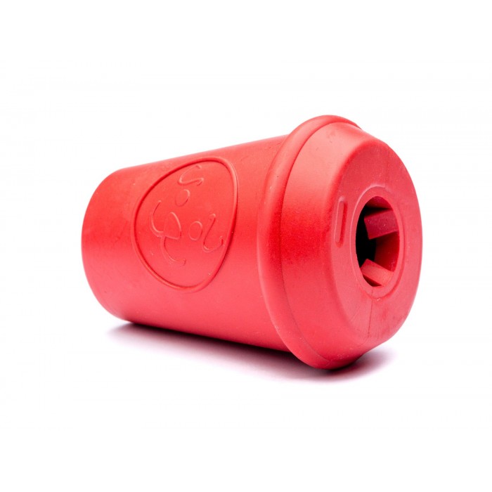 Iграшка SodaPup Coffee Cup Treat Dispenser – Red (Кофi Кап Трiт Дiспенсер Ред) «Чашка кави», червона M