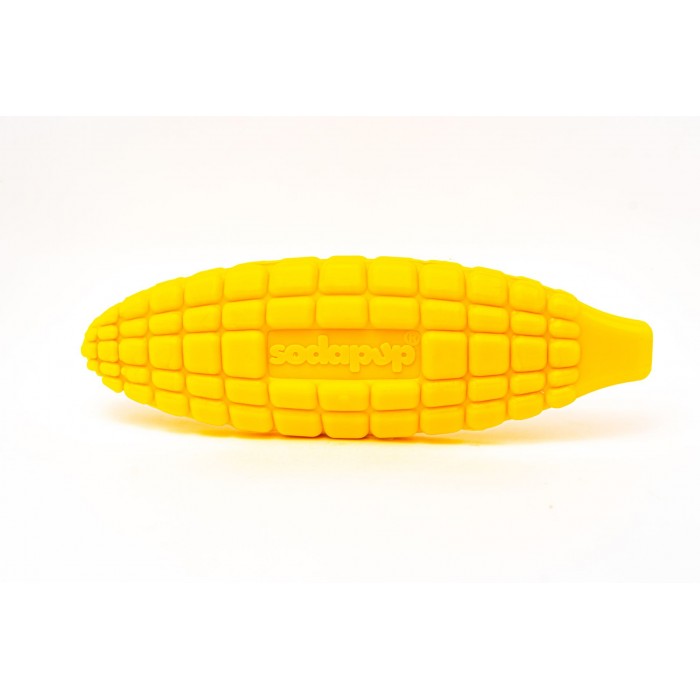Iграшка SodaPup Nylon Corn on the Cob – Yellow (Нейлон Корн-он-зе-Коб Йеллоу) «Кукурудза», жовта