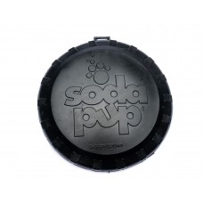 Iграшка SodaPup Magnum Bottle Top Flyer – Black (Магнум Боттл Топ Флаер Блек) «Фризбі», чорна