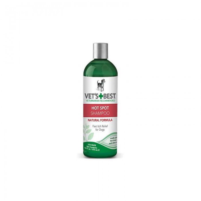 VET`S BEST Hot Spot Shampoo заспокійливий шампунь для собак 470 мл