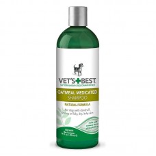 VET`S BEST Oatmeal Med Shampoo терапевтичний шампунь для собак 470 мл