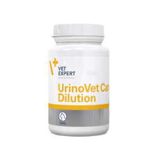 Vet Expert UrinoVet Cat Dilution харчова добавка при сечокам'яній хворобі струвітного типу у котів 45 капс.