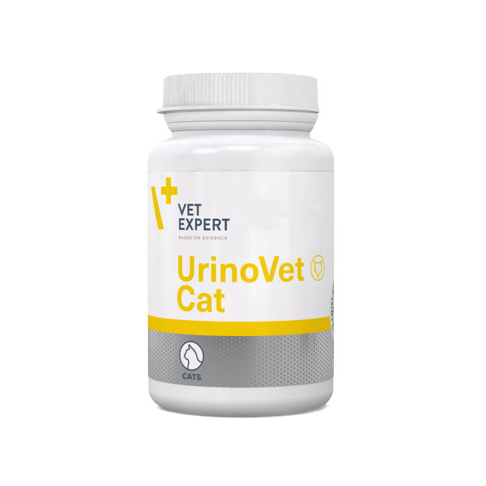 Vet Expert UrinoVet Cat харчова добавка для підтримання сечовидільної фунції у котів 45 капс.