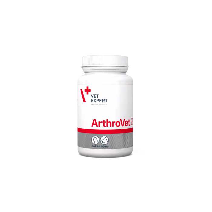 Vet Expert ArthroVet харчова добавка для котів і собак із порушеннями функції хрящів і суглобів 60 таб.