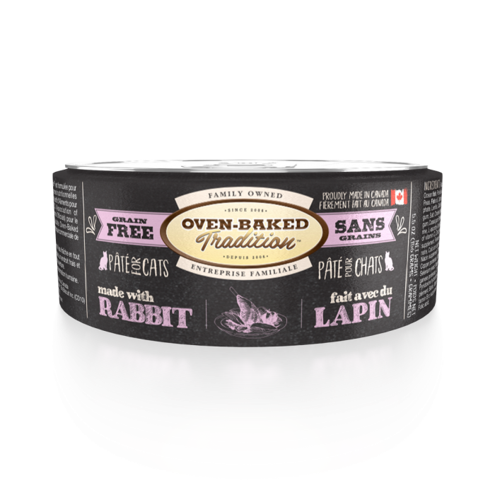 Oven-Baked Tradition беззерновий паштет для котів зі свіжим м’ясом кролика