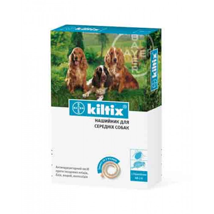 Bayer Kiltix (Кілтікс) нашийник п\п для собак 48см.