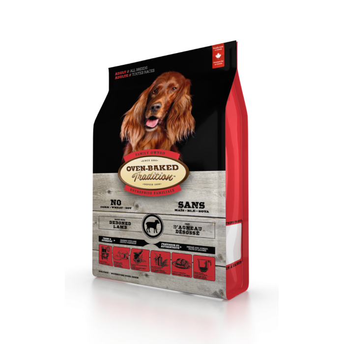 Oven-Baked Tradition повністю збалансований сухий корм для собак зі свіжого м’яса ягня 2,27кг