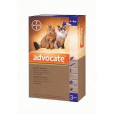Bayer Advocate 4-8 кг. (Адвокат) краплі п\п для котів 0.8мл.