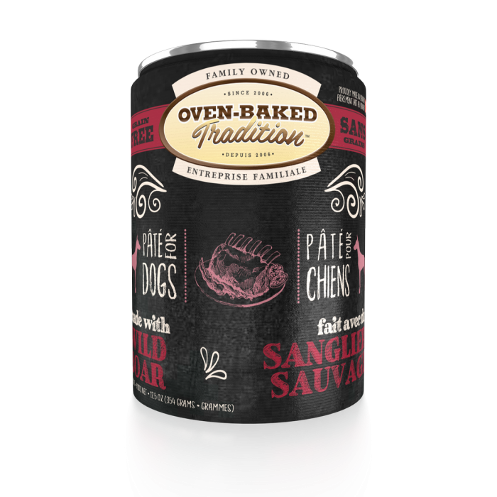Oven-Baked Tradition беззерновий паштет для собак зі свіжим м’ясом кабана 354гр