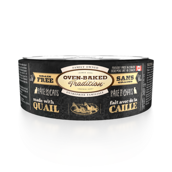 Oven-Baked Tradition беззерновий паштет для котів зі свіжим м’ясом перепілки