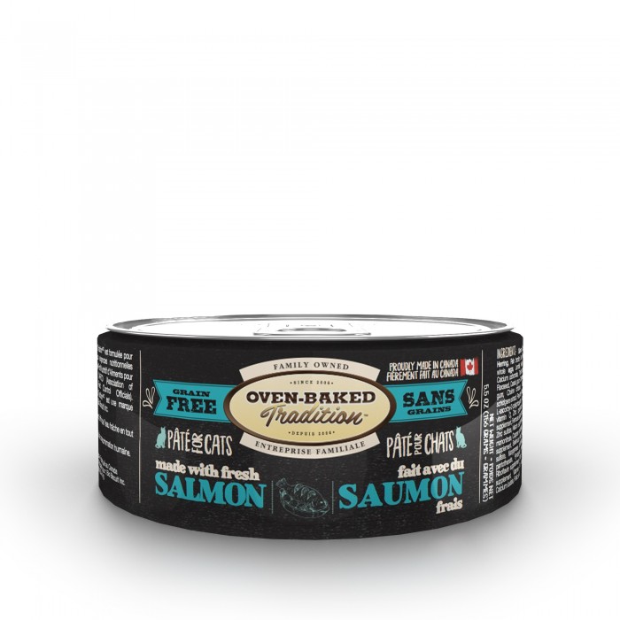 Oven-Baked Tradition беззерновий паштет для котів зі свіжим м’ясом лосося