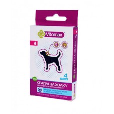 Vitomax (Вітомакс) Еко п/б краплі на холку для собак 4 піпетки